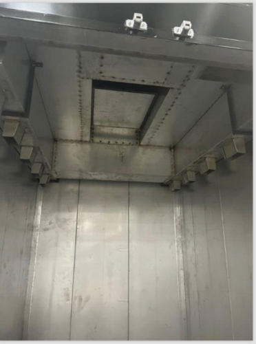 84" width x 102" L x 90" H AIS Finishing Systems, Convection Powder Coating Batch Oven - Image 2