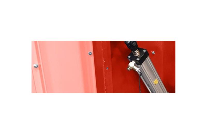 Dust-Ex #AGXX, Abort Gate/Valve, 10" x 10" x 6" NEMA enclosure, 22" x 22" pneumatic enclosure, 2026, new - Image 3