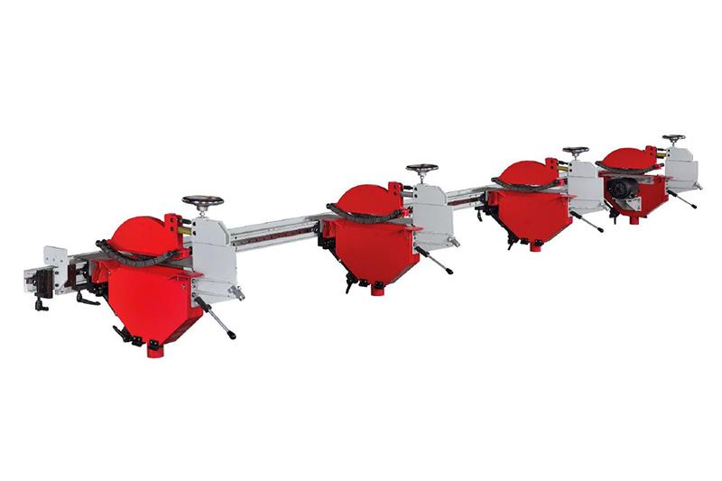 6" x 20' Cam-wood #FAH-TYPE-F1X, horizontal finger jointer, 120-150 lugs/Min, 2 HP + 1:25, 30 HP servo drive - Image 2