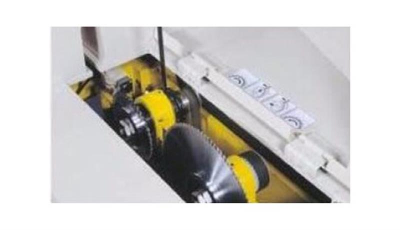 Cam-wood #TX-P330X, Front Load Automatic Panel Saw, 126" max rip cut & pull-back, 15 HP, saw blade motor, 1" - Image 8