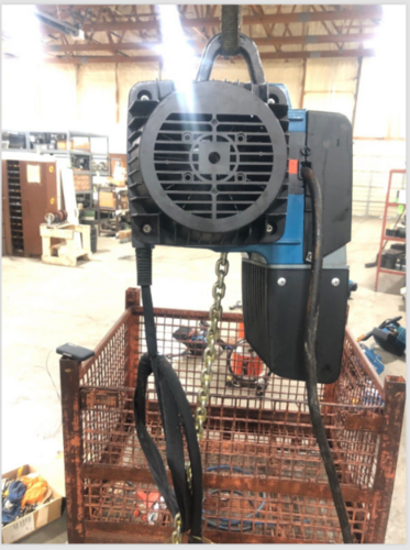 1 Ton, Demag #DC-Pro-10-1000 1/1 H5 V7,2/1, 8, 2200 lb Electric Chain Hoist - Image 2