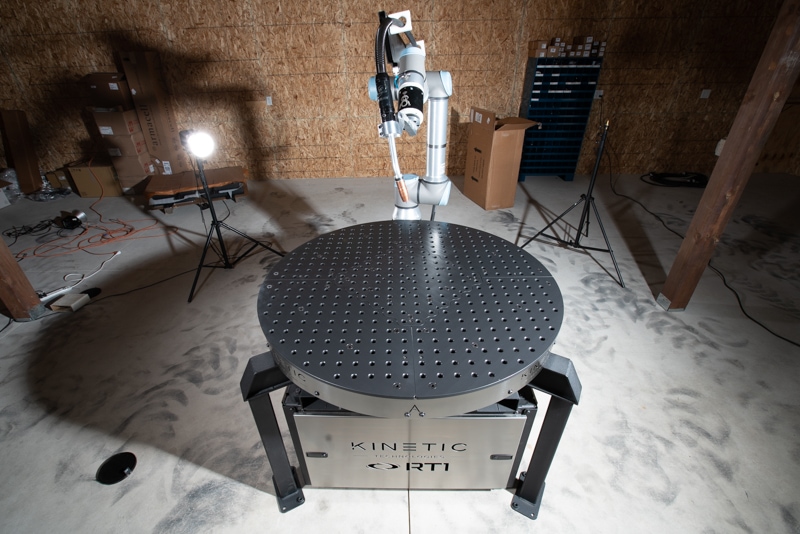 Kinetic Technologies, RT1, Robotic Welding Table, 10 RPM, 34" central height, 2022 - Image 4