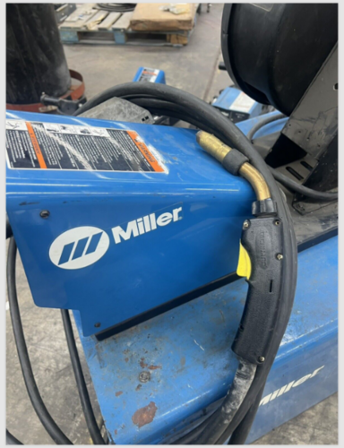 Miller #Deltaweld-302, MIG Welder Package w/ Wire Feeder, 230/460/575, Low Hours - Image 1