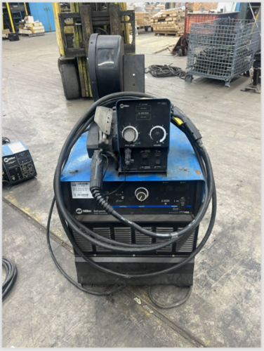 Miller #Deltaweld-302, MIG Welder Package w/ Wire Feeder, 230/460/575, Low Hours - Image 2