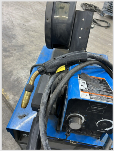 Miller #Deltaweld-302, MIG Welder Package w/ Wire Feeder, 230/460/575, Low Hours - Image 5