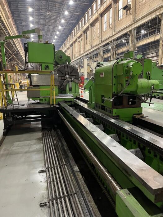 56" x 240" Farrel-Betts, lathe w/live spindle & C-Axis, Fanuc 0iTD, rebuilt & retrofit 2015 - Image 5