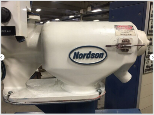 Nordson 150lb Fluidizing Hopper w/ Rotary Sieve, Refurbished - Image 2