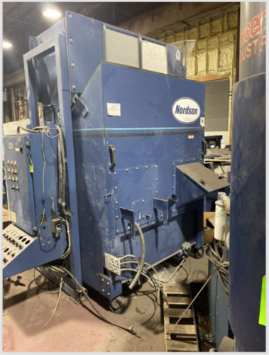 Nordson #504 Reclaim Powder Coating Booth, refurbished & 1 year warranty - Image 1