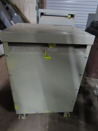 15 KVA 460 Primary, 460/266 Secondary, General Electric 9T23Q4000G22 transformer, 1 yr warranty - Image 4