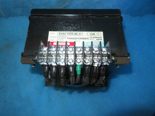1.5 KVA Kasuga DVSC1500AE21, transformer, 50/60 Hz, 1 yr warranty - Image 1