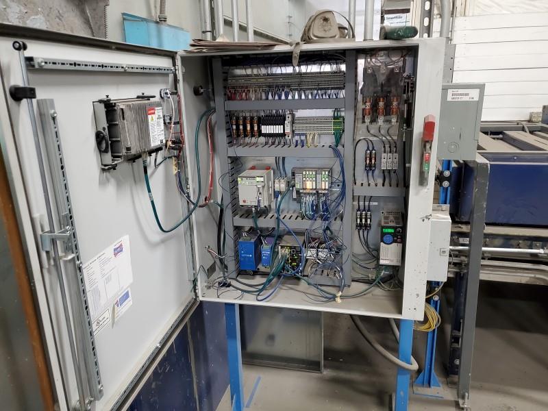 4-Gun Flatline Spray System, Deimco/Blasdel #Custom, 60" wide oven, 1-3/4" part height capacity, 84" width x - Image 7