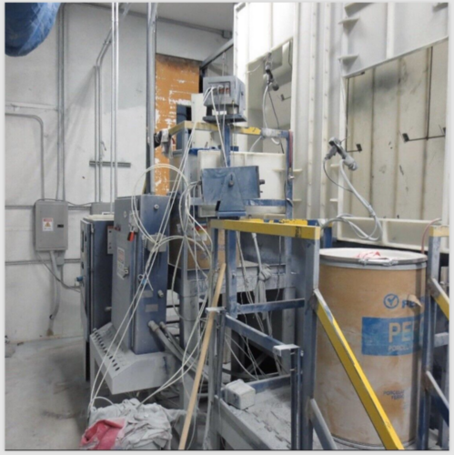 Nordson #Excel-512, Reclaim Powder Booth 2x5 Part Opening - Image 3