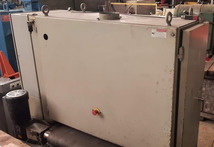 37" x 75" Timesavers #137-1HPM, belt sander, 15-45 FPM, 2001 - Image 7