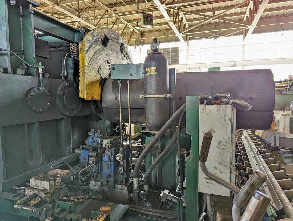 60000 lb. Pro-Eco, recoiler, 83" drum face, hydraulic clamp & expansion, 24" dia. drum, 1994 - Image 4