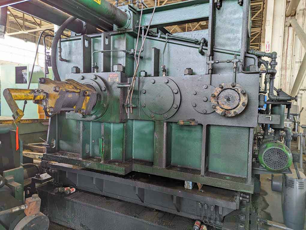 60000 lb. Pro-Eco, recoiler, 83" drum face, hydraulic clamp & expansion, 24" dia. drum, 1994 - Image 5