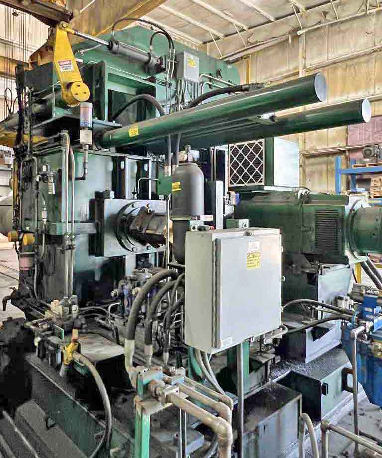 60000 lb. Pro-Eco, recoiler, 83" drum face, hydraulic clamp & expansion, 24" dia. drum, 1994 - Image 7