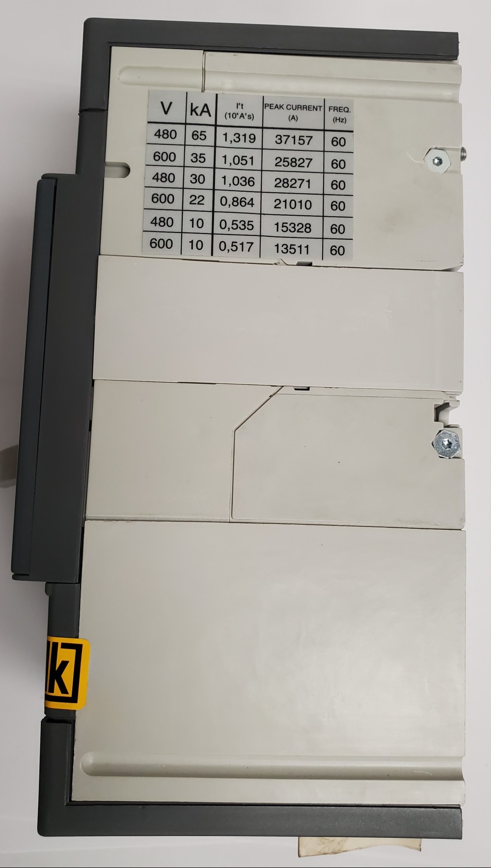 250 Amps, ABB molded case circuit breaker - Image 3
