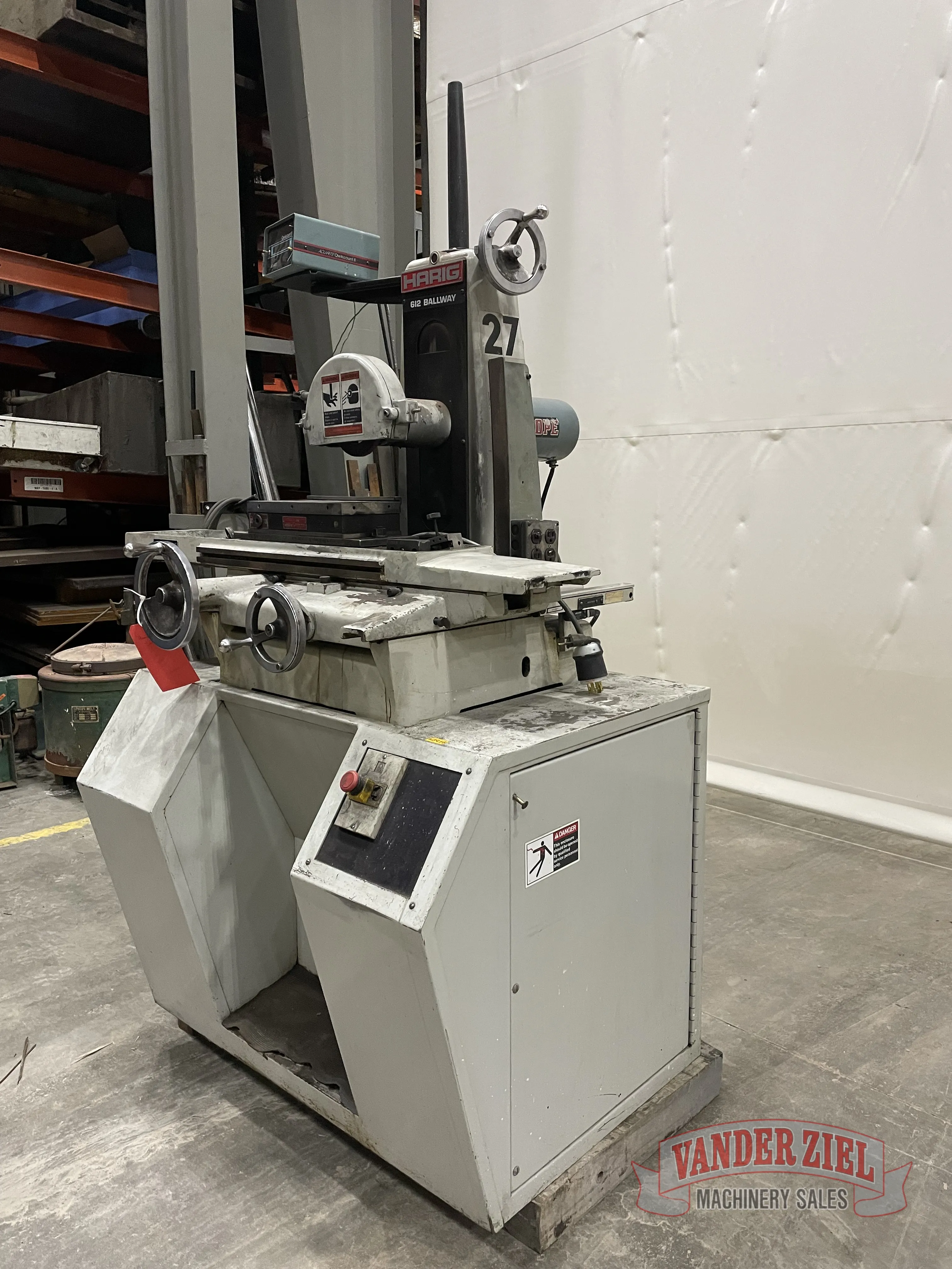 6" x 12" Harig #MC612FP 612 Ballway surface grinder, #16270 - Image 3