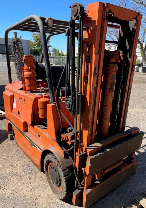 12000 lb. Yale #L51F-120-CBS, LP Forklift, 48" fork length, S/N Ah 100214 - Image 2