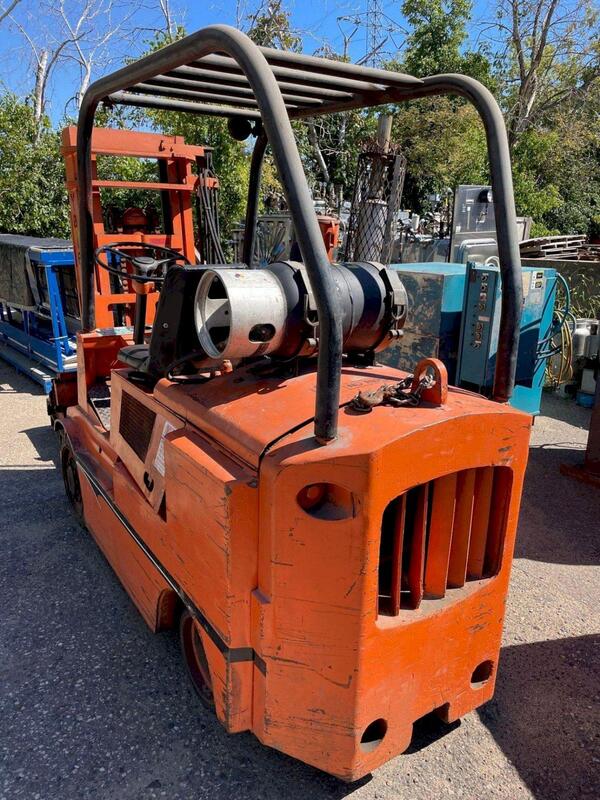 12000 lb. Yale #L51F-120-CBS, LP Forklift, 48" fork length, S/N Ah 100214 - Image 4