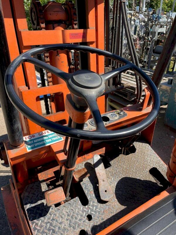 12000 lb. Yale #L51F-120-CBS, LP Forklift, 48" fork length, S/N Ah 100214 - Image 7