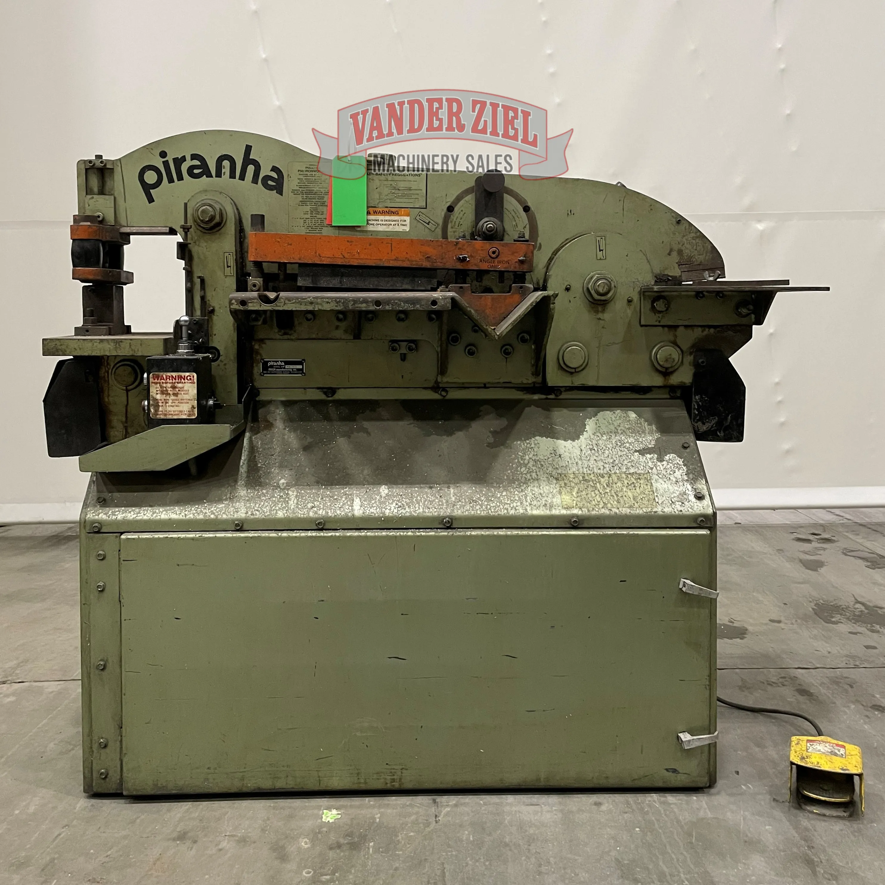 Piranha #P50, ironworker, 50 ton, #16267 - Image 1