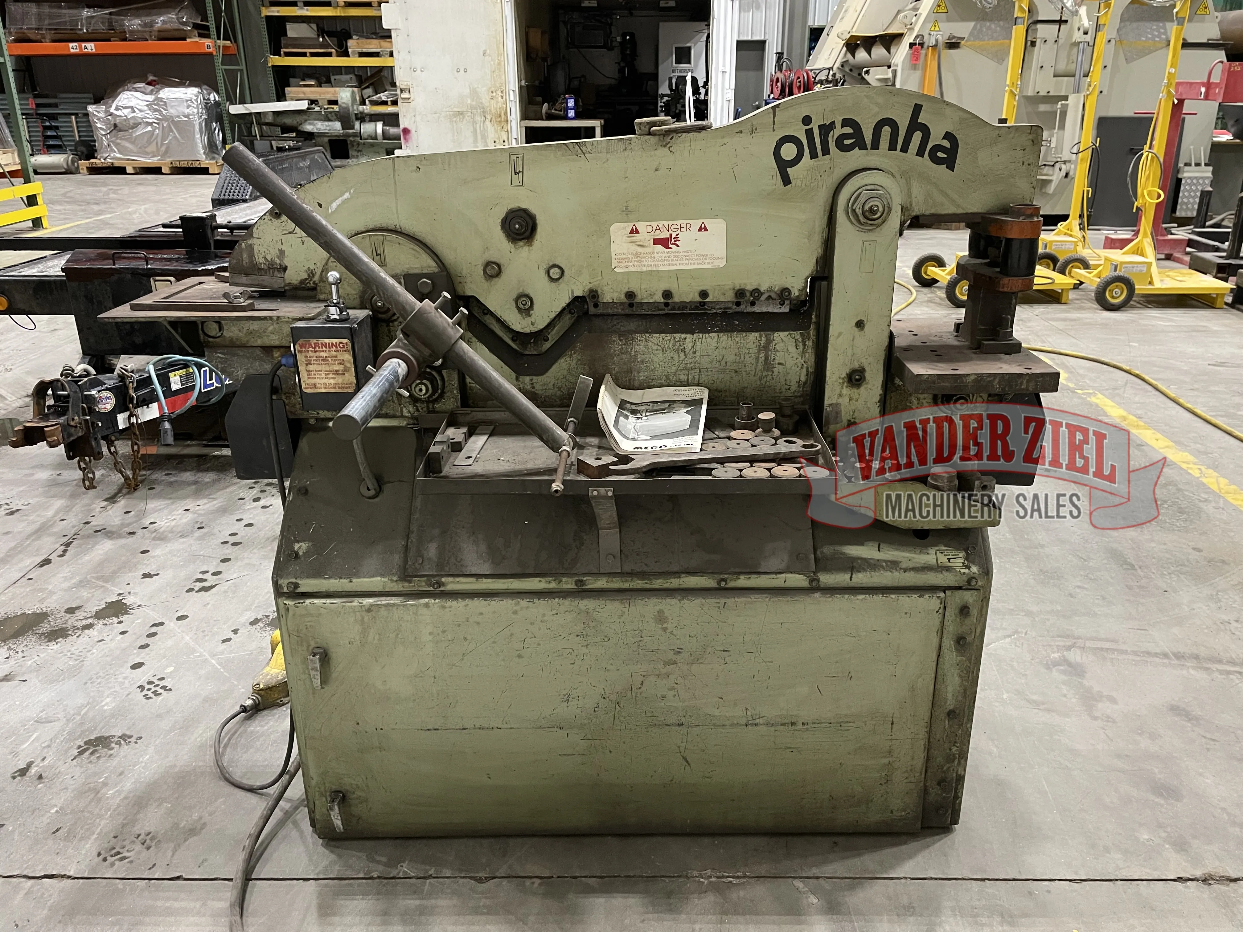 Piranha #P50, ironworker, 50 ton, #16267 - Image 4