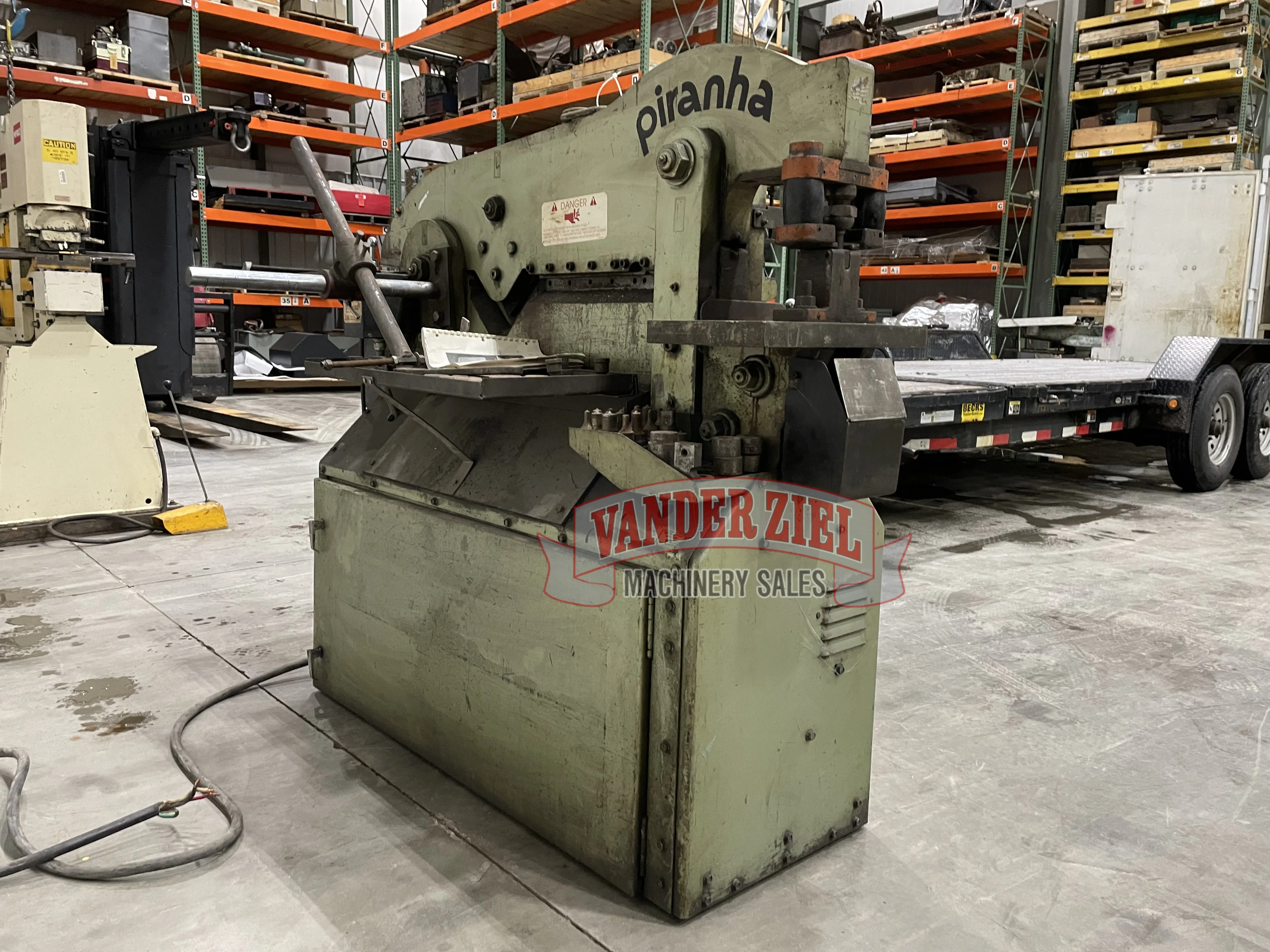 Piranha #P50, ironworker, 50 ton, #16267 - Image 7