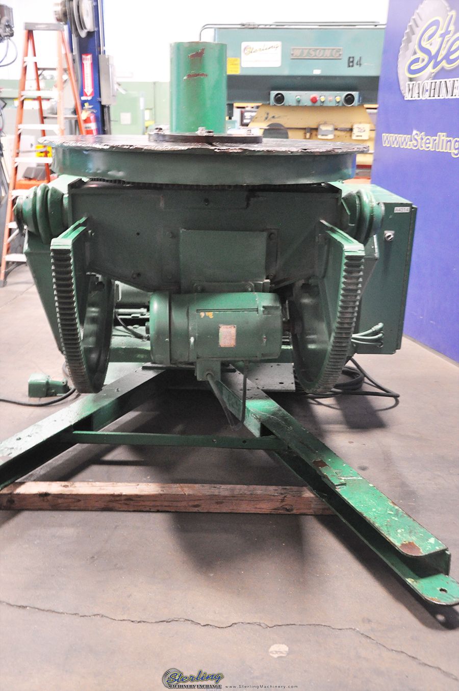 6000 lb. Ransome, Powered Welding Positioner, 48" table, Foot Pedal, Push Button Pendant Controller, Power - Image 4