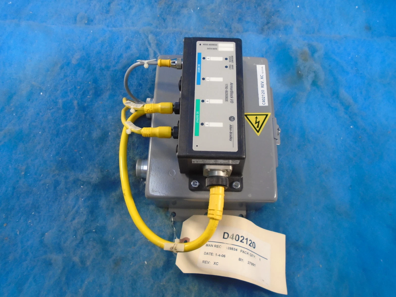 Allen-Bradley Armorblock I/O module 1792-IB2X0B2E, 30 Volts, new, 1 yr warranty (7 available) - Image 2
