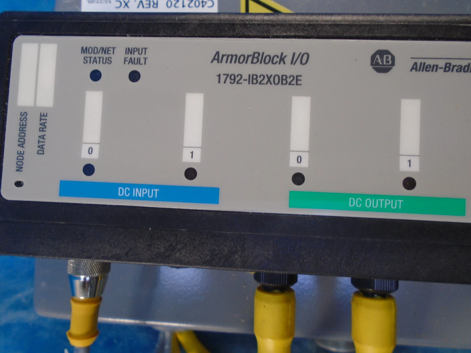 Allen-Bradley Armorblock I/O module 1792-IB2X0B2E, 30 Volts, new, 1 yr warranty (7 available) - Image 3