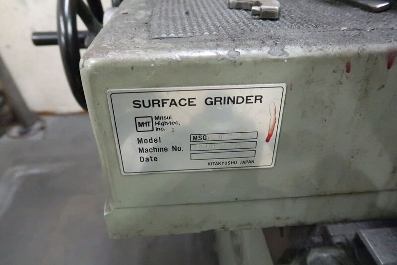 8" x 18" Mitsui High-Tech High-Precision #MSG-205MH, Optidress microscopic dresser, digital read out, chuck - Image 3