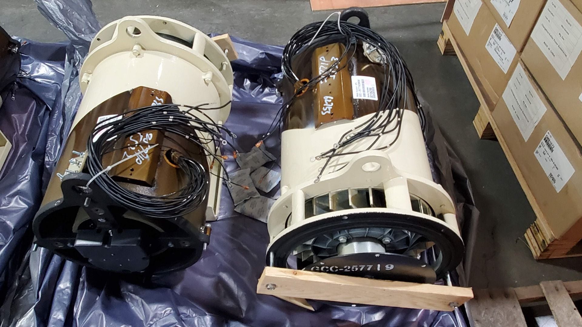30 KW, 1800 RPM, Kohler #GCC-257719, generator end, 12 lead, 120/208/240/416/480 Volts, new surplus, 2018 (30 - Image 5