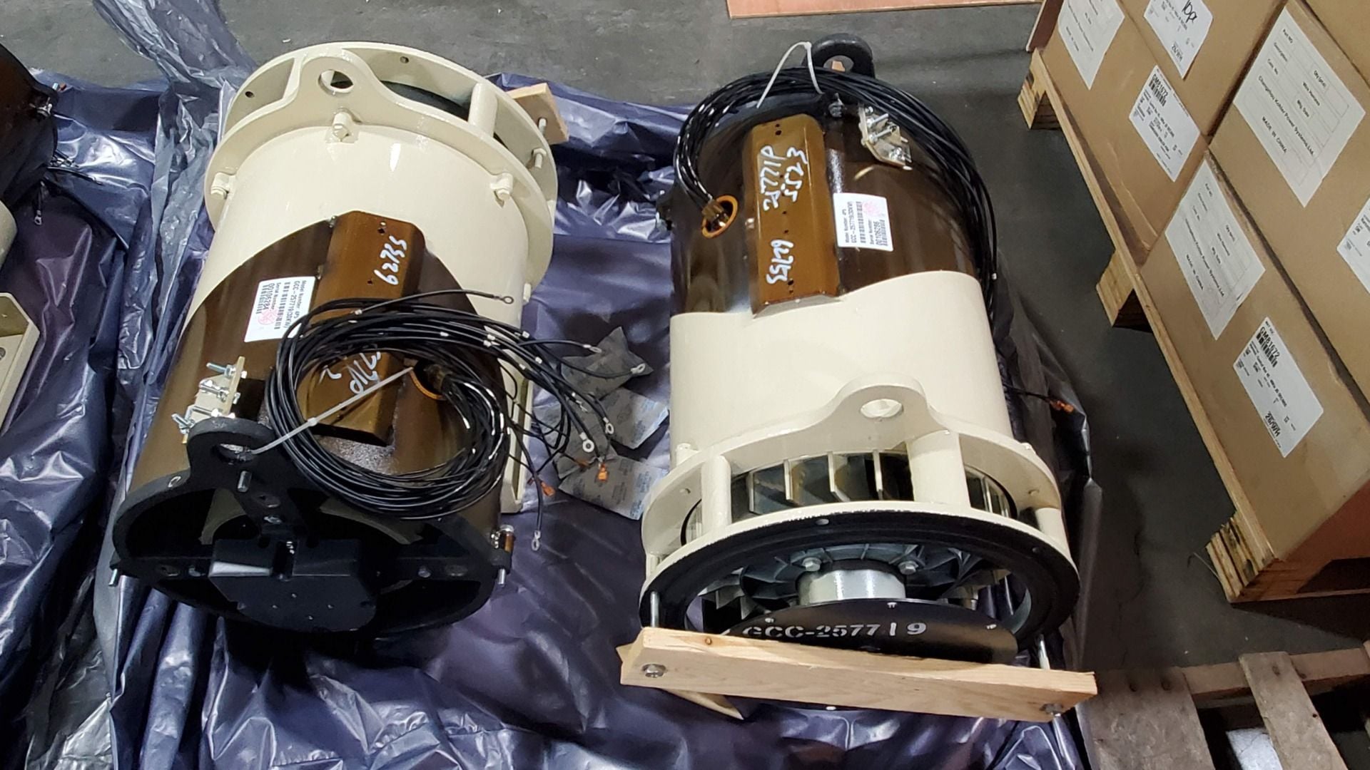 30 KW, 1800 RPM, Kohler #GCC-257719, generator end, 12 lead, 120/208/240/416/480 Volts, new surplus, 2018 (30 - Image 7