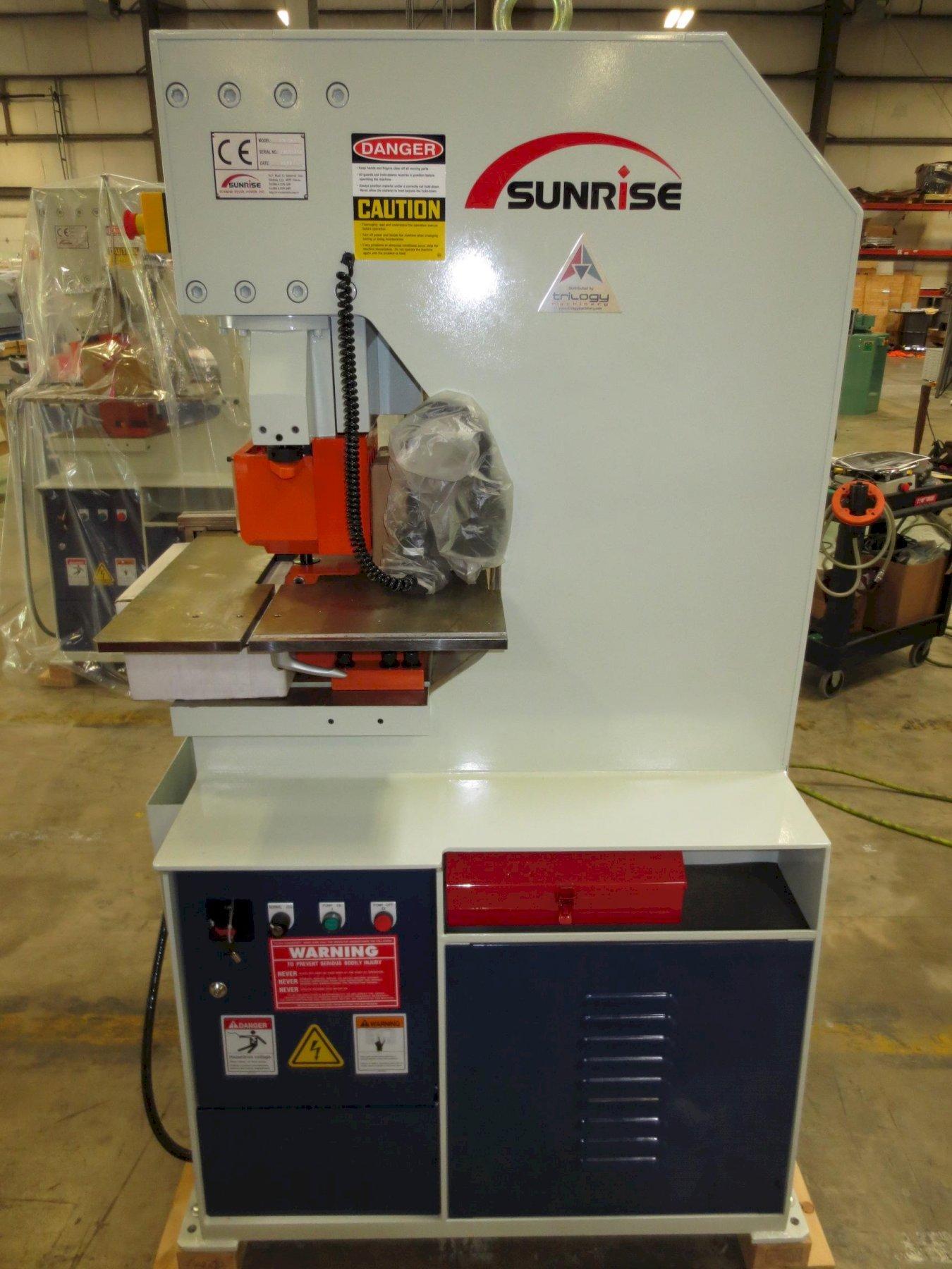 38 Ton, Sunrise #PM-38T, hydraulic punching machine, NEW - Image 1