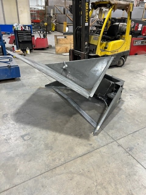 NBE #29-950 Dual Bag Floor-Level Bulk Container Tilters - Image 1