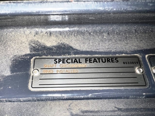 350 HP 1200 RPM U.S. Motors, Frame 449TZ, TEFC BB, 460 Volts New Surplus (2 available) - Image 6