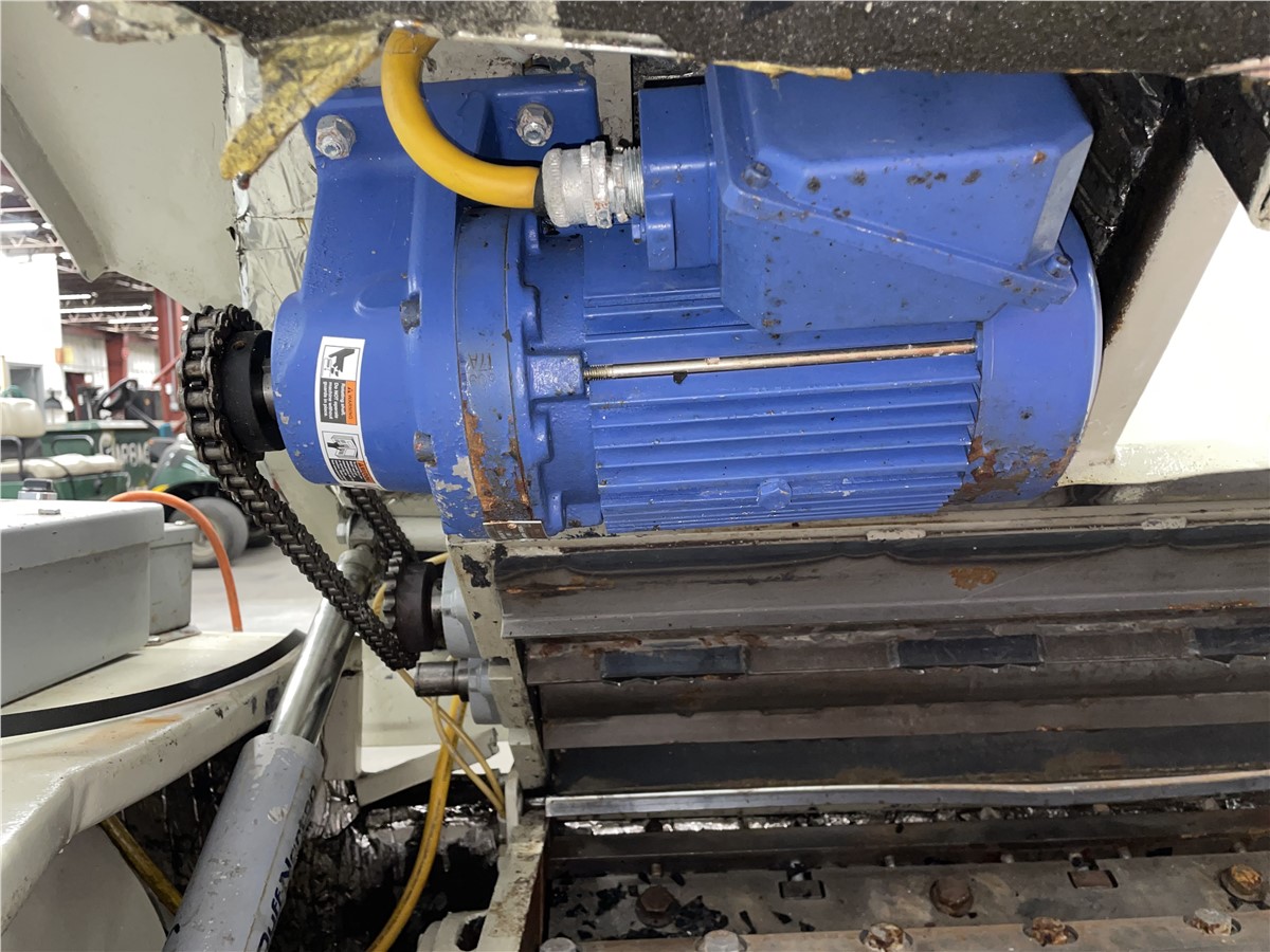 7" x 55" Conair Wortex #UP-755, Under the Press Granulator, 10 HP, Paddle Roll Feed, 1993 - Image 4