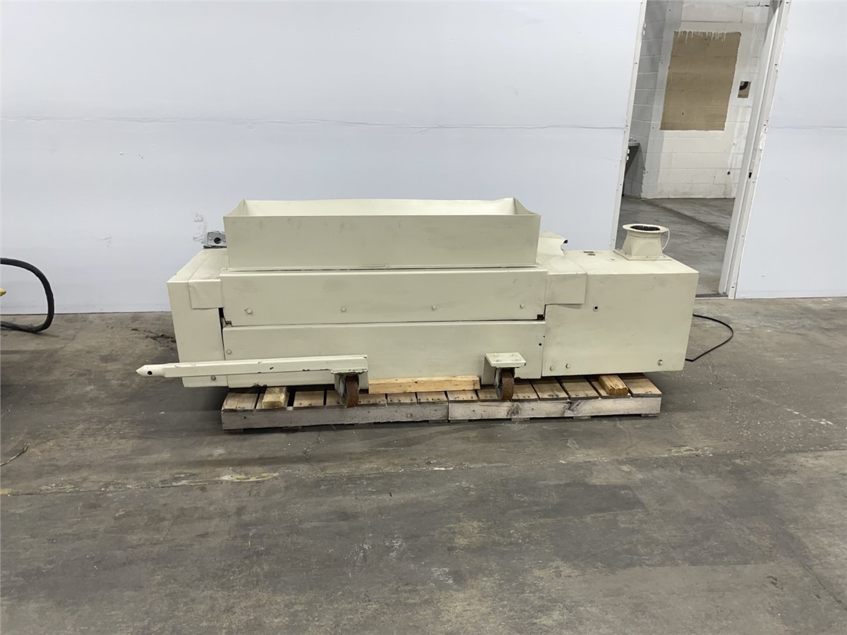 7" x 55" Wortex #UP-755, Under the Press Granulator, 10 HP, Paddle Roll Feed, 1988 - Image 1
