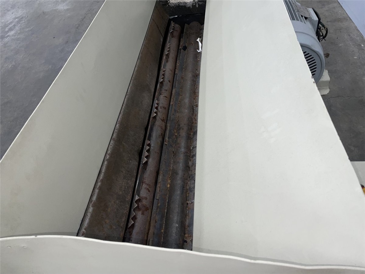 7" x 55" Wortex #UP-755, Under the Press Granulator, 10 HP, Paddle Roll Feed, 1988 - Image 8