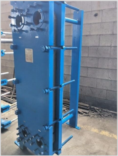 Mueller #AT40-F-20, Heat Exchanger, 100 psi, 200&deg;F max temp, 34 plates - Image 3