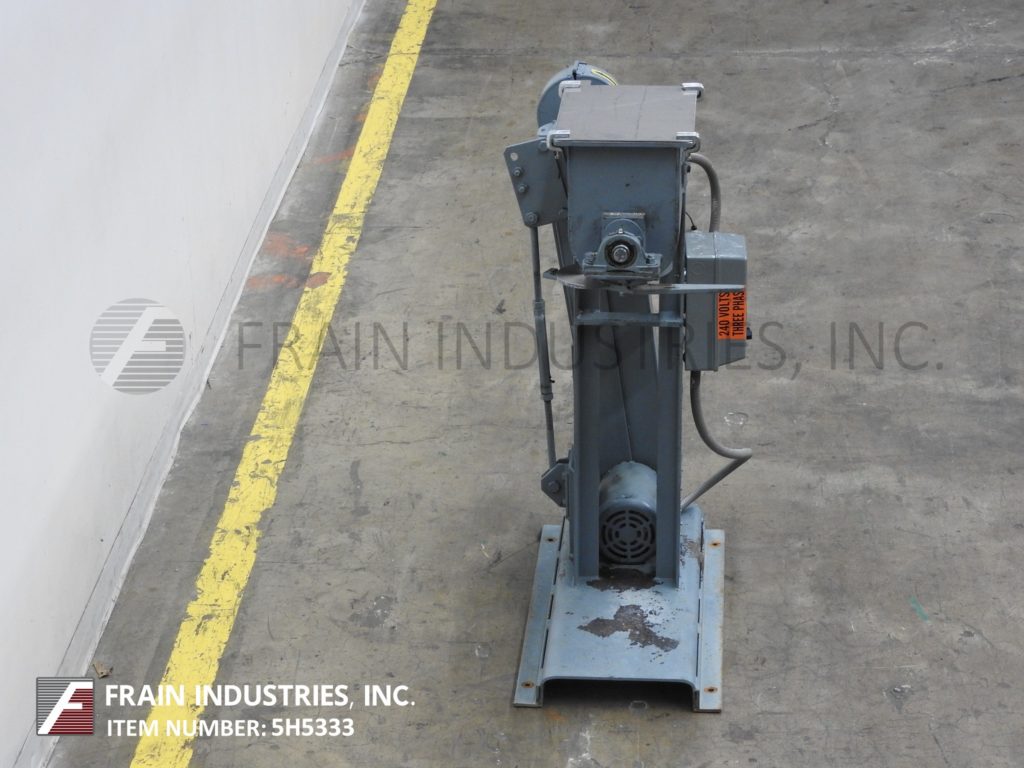 .5 cu.ft. Abbe, powder ribbon mixer, 304 Stainless Steel, jacketed, center bottom discharge - Image 4