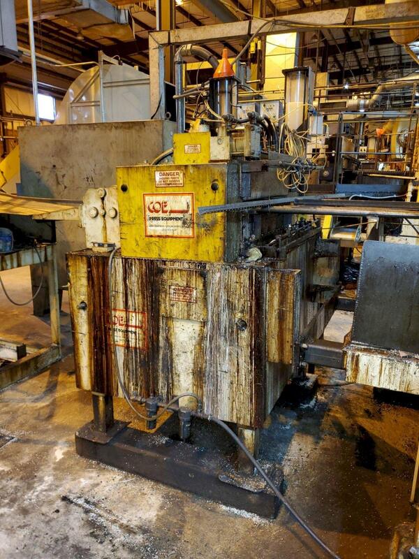 30" x .25" Coe Press Equipment #CPTR-PO-15030, Servo Feed-line, 15000 lb. capacity - Image 3