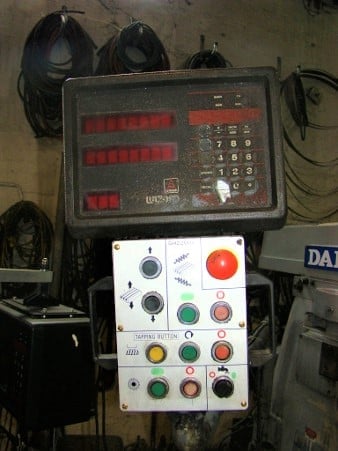 Dah Lih #GH2200, Horizontal And Vertical Milling Machine, 51.2" x11" table, 1988 - Image 2