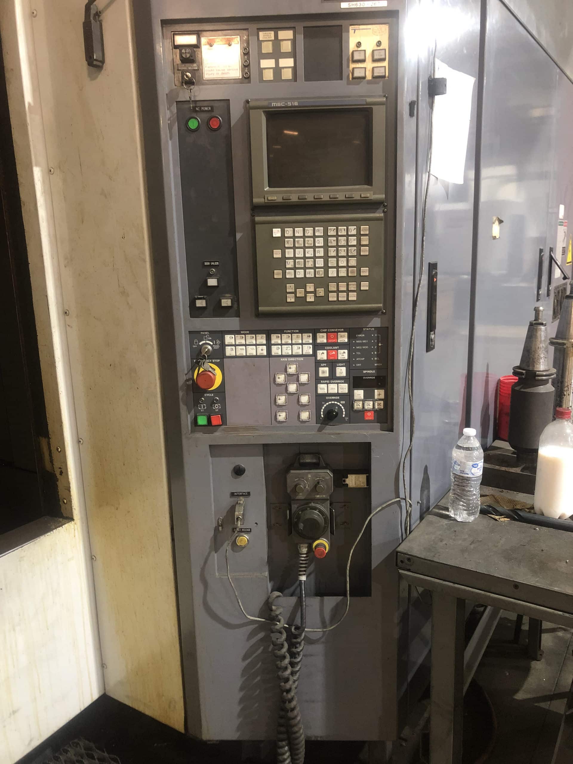 Mori Seiki #SH-630, CNC horizontal machining center, 120 automatic tool changer, 33.1" X, 29.9" Y, 33.1" Z - Image 2