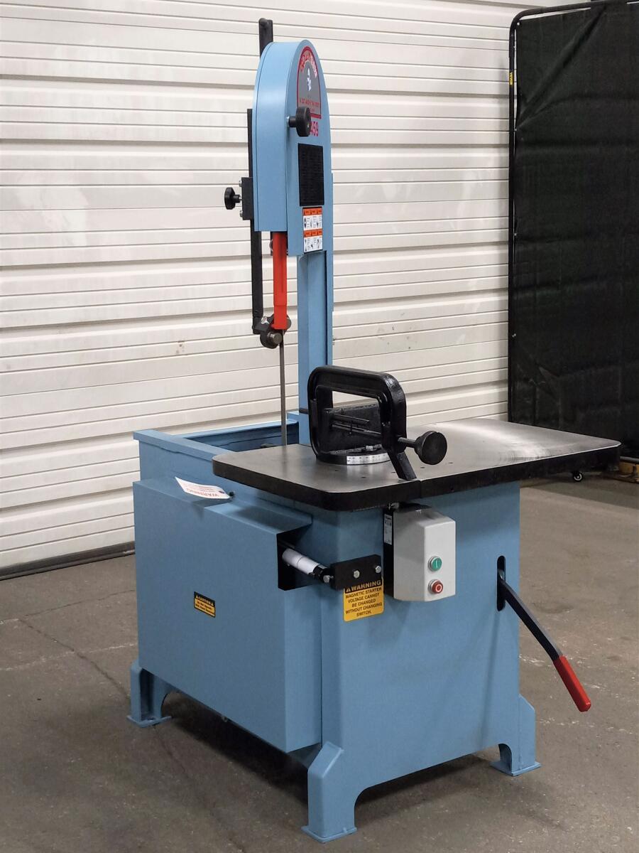 14.5" x 8.5" Roll-In Saw #EF1459, horizontal band saw, 8.75" throat, 3/4" W x 8/12" T x 10' L blade, 1 HP - Image 2