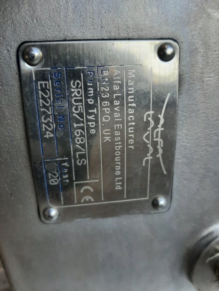 Alfa Laval #SRU5-168LS, 3" Stainless Steel positive displacement pump, 15 HP, 1775 RPM - Image 10