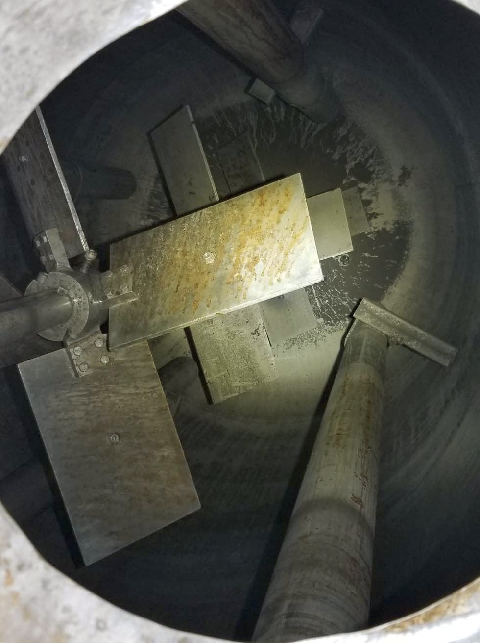 30 HP Philadelphia #3809S-PTM, 316 Stainless Steel, 37 RPM, 31.4-1, top entry, 14" 150# flange, mechanical - Image 3