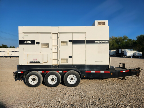 336 KW Multiquip #DCA400SSI4F, trailer mounted diesel generator, 10041 hours, 2016, $85k - Image 1