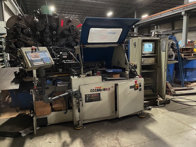 Wafios #BM-3, CNC 3D wire bender, 6mm capacity, serial #2 7552 040, 1997 - Image 1